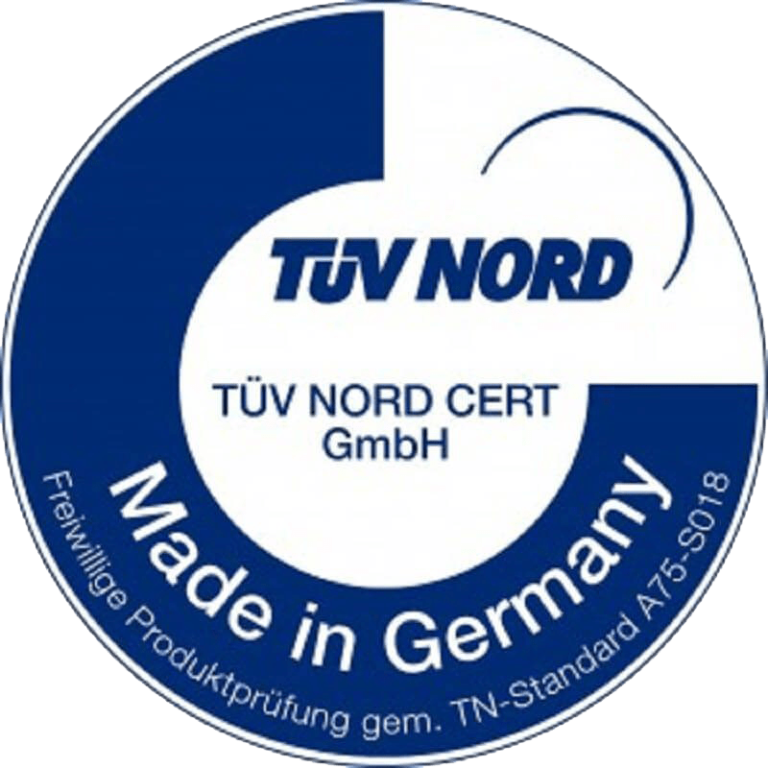 TÜV Nord zertifiziert