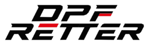 DPF Retter – schwarz-rotes Firmenlogo