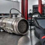 Diagnose des Fehlercodes P2002 an einem Dieselpartikelfilter