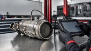 Diagnose des Fehlercodes P2002 an einem Dieselpartikelfilter
