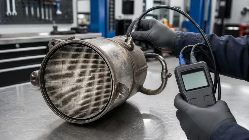 Diagnose des Fehlercodes P242F bei hoher DPF-Aschebeladung
