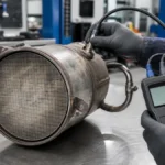 Diagnose des Fehlercodes P242F bei hoher DPF-Aschebeladung