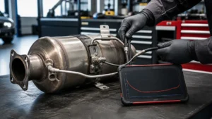 Diagnose des Fehlercodes P244A bei zu niedrigem Abgasdruck vor dem DPF
