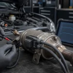 Diagnose des Fehlercodes P2452 am DPF-Differenzdrucksensor und Stromkreis