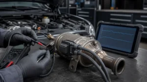Diagnose des Fehlercodes P2452 am DPF-Differenzdrucksensor und Stromkreis